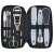 DUP FINTO 9-piece pedicure set with tools for foot care, nail trimming, and more