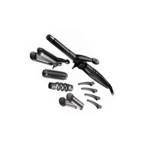 Remington S8670 Multi-Styler Set za Kovrčanje Kose, 5 u 1, s Uvijačem, Peglom, Valovitom, Četkom i Spiralnom Dodatkom - Četka za oblikovanje kose