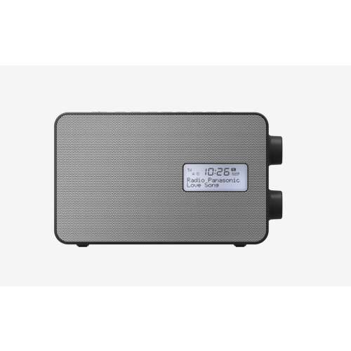 Panasonic RF-D30BTEG-K hordozható Bluetooth rádió, ezüst és fekete
