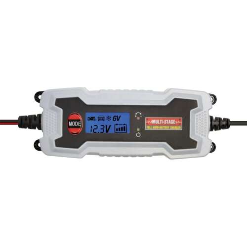 SAL SMC 38 Smart car and motorcycle battery charger, 12.3V display