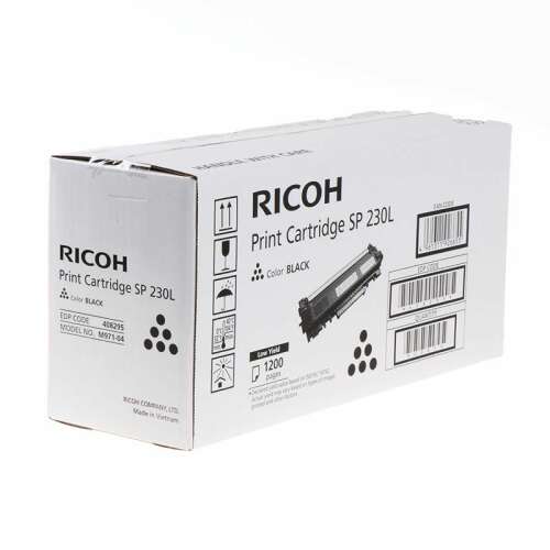 Ricoh SP 230L Black Toner Cartridge, 1200 Pages