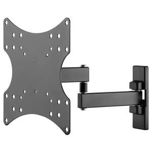 Goobay 49714 Full Motion TV Wall Mount, 23-42 inch, black - TV Stand and Wall Mount