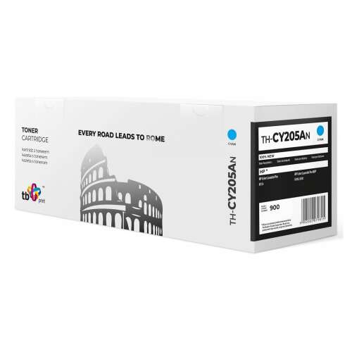 TB Print TH-CY205AN Cián Tonerkazetta HP Color LaserJet Pro M154, M180, M181 nyomtatókhoz - Toner