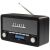 Denver DAB-18 Retro Radio - DAB+ FM Bluetooth Alarm Clock