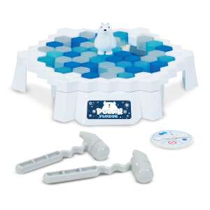 Gra Merchant Ambassador Ratowanie niedźwiedzia polarnego z bliska, figurka niedźwiedzia polarnego na lodzie - Merchant Ambassador