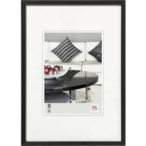 Fekete képkeret Walther AJ342B, 29.7x42 cm, képekhez és poszterekhez - Walther