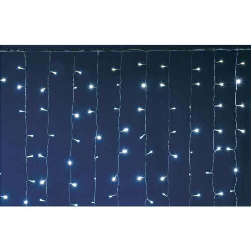 Somogyi DLF 400/WH 2x2m LED curtain lights, cold white, outdoor and indoor use