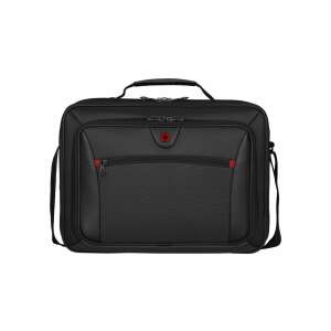 Wenger Insight 15.6 inch laptop bag, black, front view - Wenger