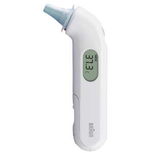 Termometru Braun ThermoScan 3 pentru urechi, măsurare precisă și rapidă a temperaturii pentru bebeluși și adulți - Braun