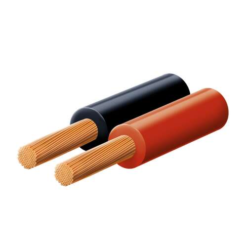 Somogyi KLS 1 Hangszórókábel - 2x1mm² - Piros/Fekete