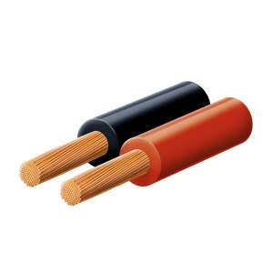 Somogyi KLS 1 hangszóró vezeték, 2x1mm, piros-fekete - Home by Somogyi