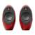 Edifier E25HD Luna Eclipse HD 2.0 speaker set, red, front view