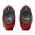 Front view of Edifier Luna Eclipse HD Red Speakers