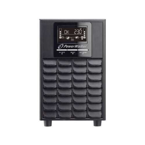 PowerWalker On-Line 1/1PHASE 1500VA CG PF1 UPS, widok z przodu