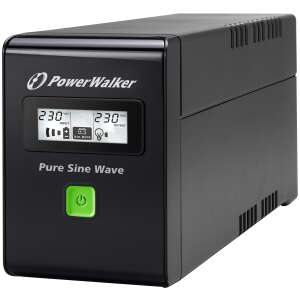 PowerWalker VI 800 SW 800VA / 480W Sursa de alimentare neîntreruptă, Undă sinusoidală pură - Surse de alimentare neîntreruptibile UPS