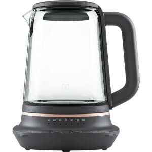 Electrolux Explore 7 1.7L glass kettle with temperature control, black - Electrolux