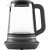 Electrolux Explore 7 1.7L glass kettle with temperature control, black