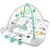Ricokids 3in1 Dino Baby Gym and Play Mat with Activity Arch and Pillow - Mint and Grey