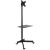 Techly Mobile TV Cart with Shelf