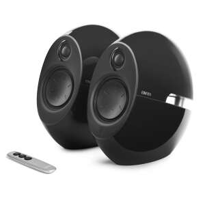 Edifier E25HD Luna Eclipse HD 2.0 Lautsprecher-Set, schwarz, mit Fernbedienung - Edifier