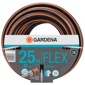 Záhradná hadica Gardena Comfort FLEX 25m, priemer 19mm (3/4"), Power Grip rebrovaný, 25 bar praskací tlak, 20 rokov záruka - Zavlažovanie