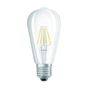 Bec LED OSRAM Star Edison E27 4W Alb Cald - Osram Becuri