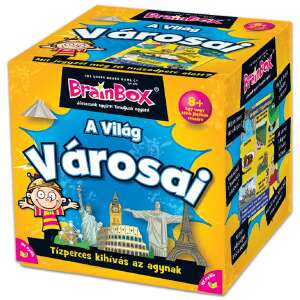 BrainBox - A világ városai kártyajáték 69850901 Green Board Games