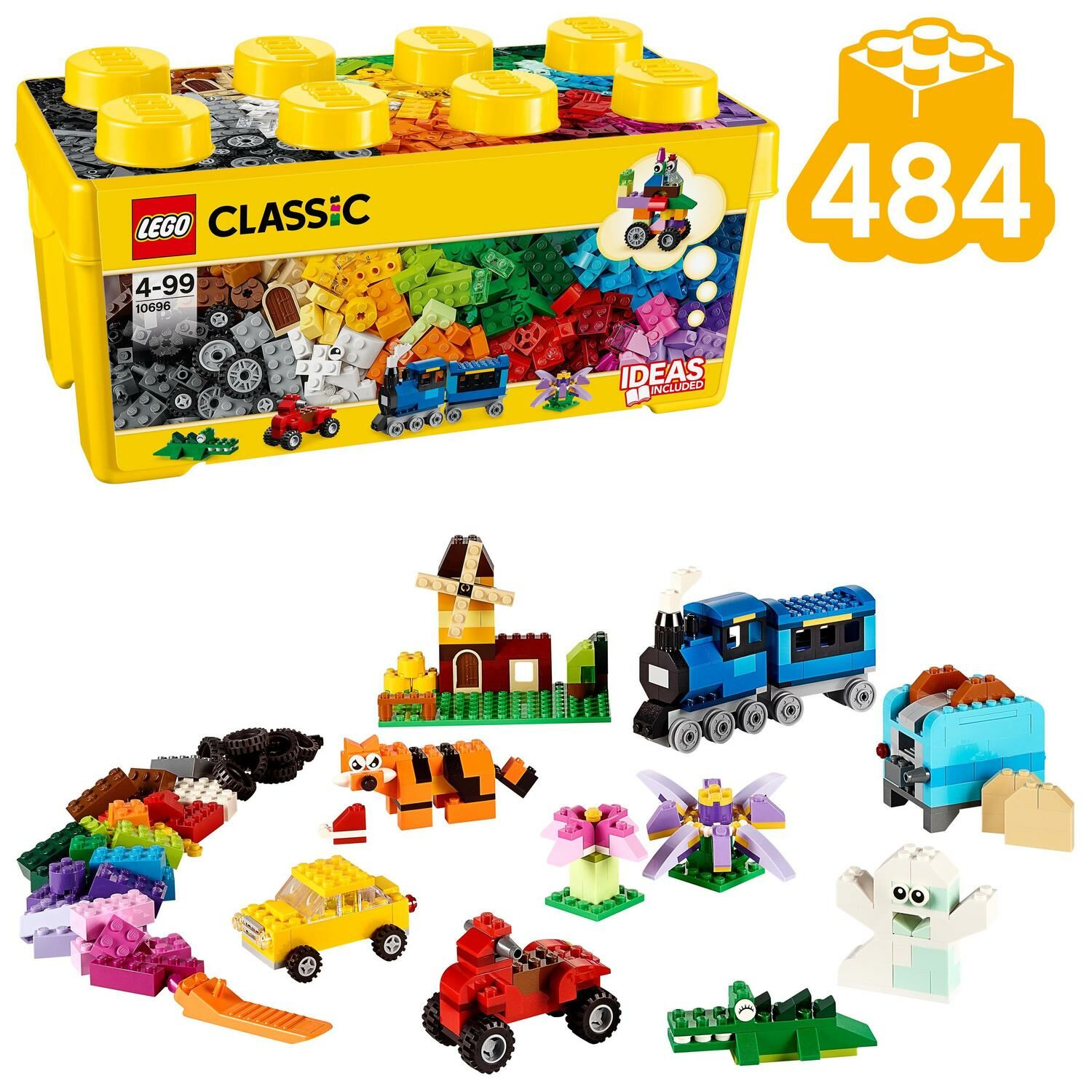E-shop LEGO® Classic Stredný kreatívny box LEGO® 10696