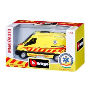 Bburago magyar mentőautó - Volkswagen Crafter 1:50 75686569 
