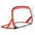 Iplay Toys LF-8156 Focikapu futbalová bránka, červená, 120 x 78 x 78 cm, rozmery