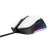 Vedere laterală a mouse-ului gaming Trust GXT 922W Ybar RGB, alb