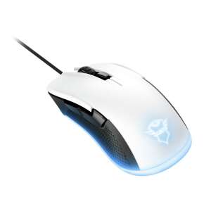 Trust GXT 922W Ybar RGB Gaming Mouse, white - Mouse