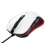 Side view of Trust GXT 922W Ybar RGB Gaming Mouse, white