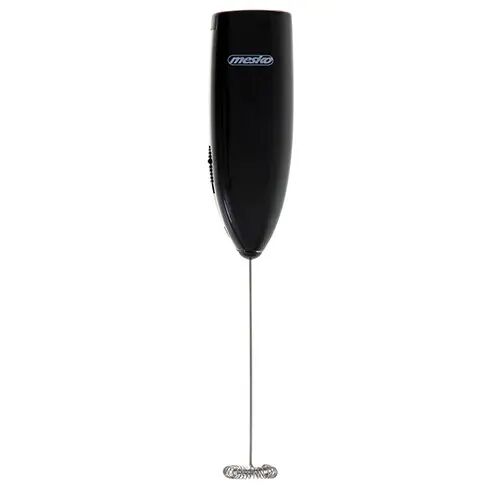 Mesko MS 4493B Schwarzer Milchaufschäumer für Kaffee, Cappuccino und Latte