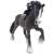 Schleich Shire Horse Figurine, grey with white markings, hand-painted, realistic detail