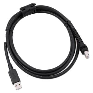 Datalogic CAB-438 USB - RJ45 egyenes összekötőkábel 2m - Fekete 140120744 - Datalogic