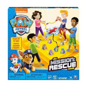 Paw Patrol Mission Rescue Spielbox - Tischfußball und Zubehör, Eishockey-Tisch, Puzzle, 3D-Puzzle und Gesellschaftsspiele