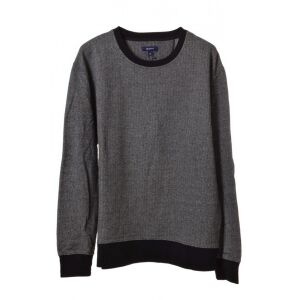 Gant sötétszürke mintás férfi pulóver - Gant