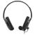 Vorderansicht des schwarzen Natec Bear 2 Headsets mit Mikrofon