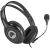 Nahaufnahme des schwarzen Natec Bear 2 Gaming-Headsets