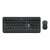 Logitech MK540 Wireless Keyboard and Mouse Combo, black, US layout, top view