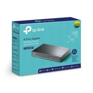 TP-Link TL-SG1008P 8-Port Gigabit PoE Desktop Switch Verpackung - TP-Link