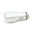 Încărcător auto Omega 2xUSB 2100mA Metal, argintiu (43344) 69870246