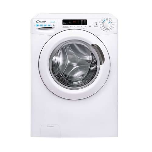 Pohľad spredu na práčku so sušičkou Candy CSWS 4852DWE/1-S