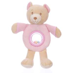 Baby plüss csörgő - rózsaszín maci 31957350 