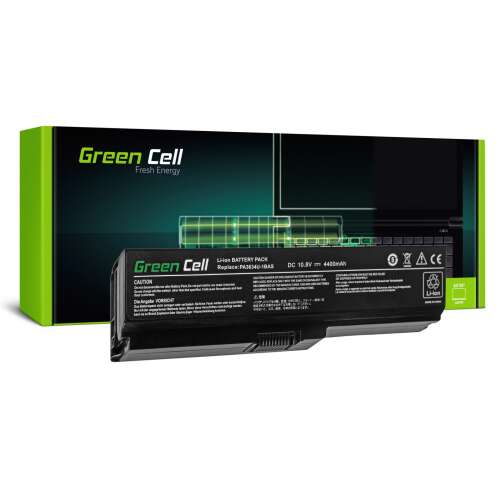 Green Cell TS03V2 Toshiba Satellite U505 notebook akkumulátor 4400 mAh