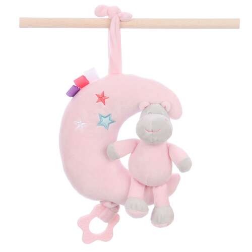 Zenélő baby plüss - víziló - 20cm 31957413 - Baba és tipegő
