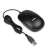 iBOX IKMS606 USB Wired Mouse, Black, close-up of USB connector
