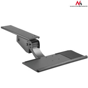 Maclean MC-795 Verstellbare Tastaturablage zur Montage unter dem Schreibtisch - Maclean