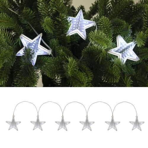 Somogyi MRLC 6/S Unutarnja zvijezda u obliku ogledala svjetlosna vijenac 1m - Hladno bijela